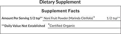 Naturevibe Botanicals USDA Organic Noni Fruit Powder (16 ounces) - Morinda Citrifolia - 100% Pure & Natural | Gluten-Free