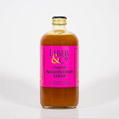 Liber & Co. Tropical Passion Fruit Syrup (17 oz) : Grocery & Gourmet Food