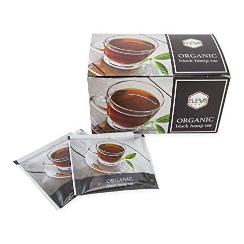 CBD Organic Elev8 Hemp Tea (Black Tea) : Grocery & Gourmet Food