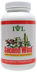 IVL - Second Wind Herbal Respiratory Health Formula, 120 Capsules (Pack of 3): Health & Personal Care