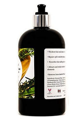 Premium Taza Natural Omega-3 Hemp & Aloe Rosemary Lavender Botanical Shampoo