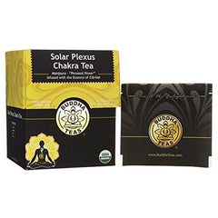 CBD Organic Solar Plexus Tea - Kosher, Caffeine-Free, GMO-Free