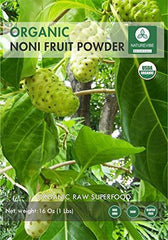 Naturevibe Botanicals USDA Organic Noni Fruit Powder (16 ounces) - Morinda Citrifolia - 100% Pure & Natural | Gluten-Free