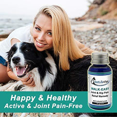 WALK-EASY Hip and Joint Pain Relief Supplement for Dogs and Cats