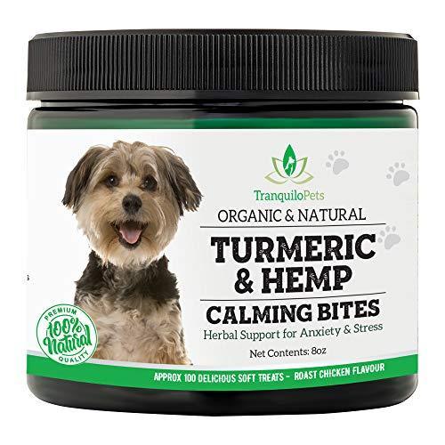 Tranquilo Pets Turmeric & Hemp Calming Treats for Dogs