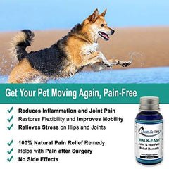 WALK-EASY Hip and Joint Pain Relief Supplement for Dogs and Cats