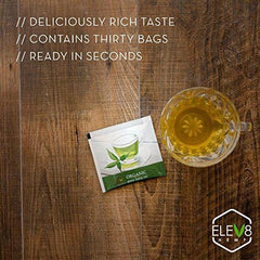 CBD Organic Elev8 Hemp Tea (Green Tea) : Grocery & Gourmet Food