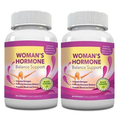 Totally Products Woman's Hormone Body Balance and Menopause Support 1375mg Natural Herbal Supplement