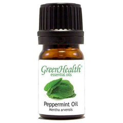 Peppermint Essential Oil - 1 fl oz (30 ml) Glass Bottle w/ Euro Dropper - 100% Pure Essential Oil by GreenHealth