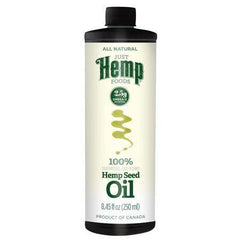 Just Hemp Foods Hemp Seed Oil, 8.5 Fl Oz (Plastic Bottle)