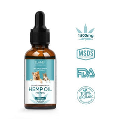 30 Ml Pet Hemp Oil Dogs Essential Oil Improves Hip Joint Health Stress Anxiety