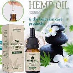 3000mg Hemp Oil Hemp Seeds Oil Extract Drops For Skin Pain Relief Reduce Anxiety Better Sleep Anti Stress