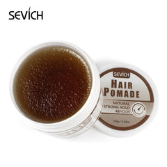 Sevich 100g Strong Hold Hair Gel Oil For Hair Men Long lasting Dry Hair Hemp Pomade Hair restoring Cream Wax For Hair Styling