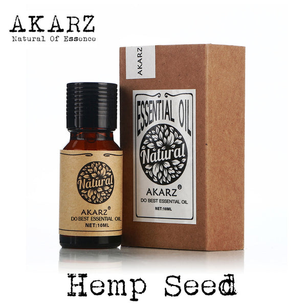 AKARZ Famous brand free shipping natural aromatherapy Hemp seed oil 15000mg base carrier Hemp seed essential oil