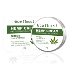 5000mg ECO finest Hemp Cream Hemp Seed Oil Pain Relief Acne Treatment Hemp Salve Pain Relief for Anti wrinkles Anti Aging