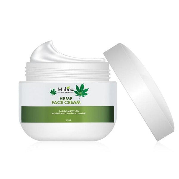 30ml Hemp Oil Face Cream Hyaluronic Acid Moisturizer Nourishing Collagen Herb Drops Skin Care Cream