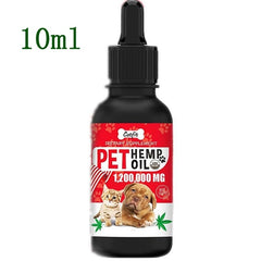 Minch 1200000MG Pet Hemp Essential Oil Natural Herbs Pet Care Oil Anxiety Relief Pain Joint Hip Strengthens Immunity Pain Relief