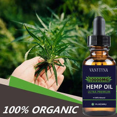 2020 new 30ml 10000mg Natural Herbal Hemp Drops Oil R8N8