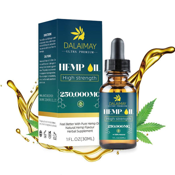 30ml 250000mg Hemp Seed Oil Facial Scraping Facial Massage Essential Oil Skin Care Push Back Spa Essence Oil Body Essential Oil