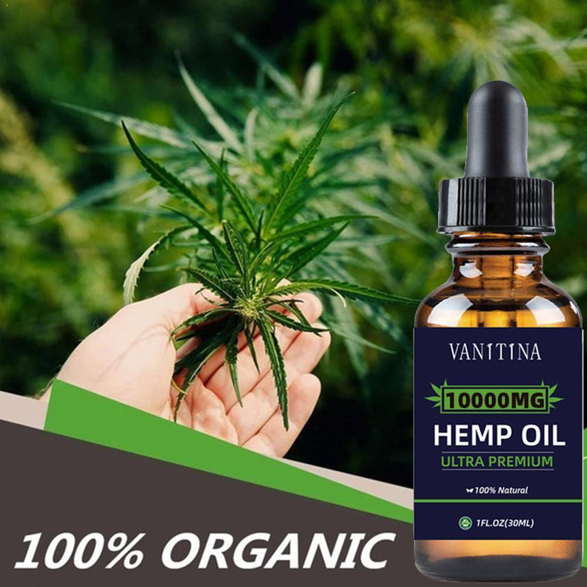 2020 new 30ml 10000mg Natural Herbal Hemp Drops Oil Y9H2