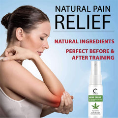 GPGP GreenPeople 50ml Hemp Pain Relief Spray Natural Herb Spray Rheumatism Arthritis Muscle Sprain Knee Waist Pain Back Shoulder