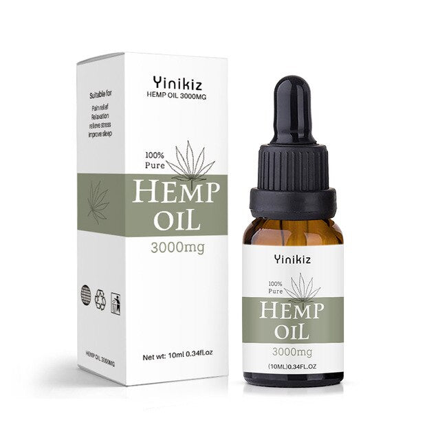 Essential Oils CBD Oil Organic Hemp Seed Extract Hemp Seed Oil For Pain Relief Reduce Sleep Anxiety Bio-active Drop