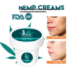 Hemp Seed Oil Nourishing Cream Moisturizing Smooth Fine Lines Shrinking Pores Facial Hemp Cream