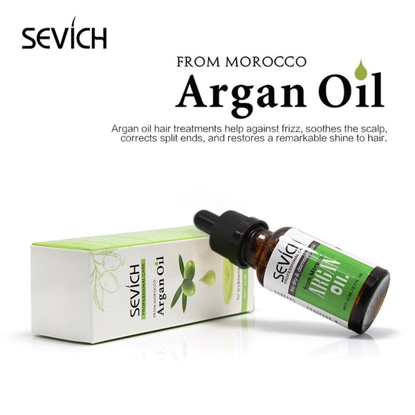 Sevich Hair Care Essential Oil Argan Oil Nourish Scalp Repair Dry Damage Hair Treatment Glycerol Hairdressing