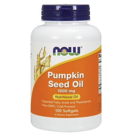 Pumpkin Oil 1000mg Now Foods 100 Softgel