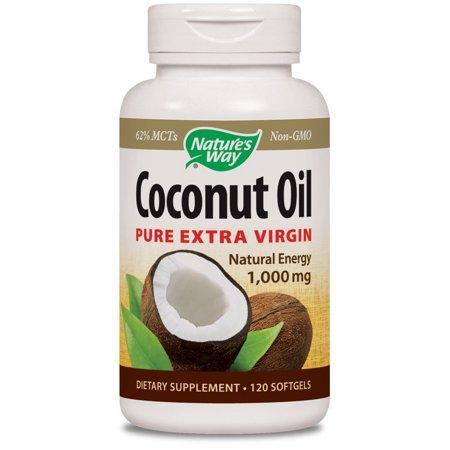 Coconut Oil 1,000 mg Nature's Way 120 Softgel