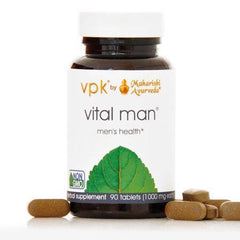 Vital Man | 90 Tablets | Natural Herbal Supplement for Energy & Stamina | Promotes Healthy Reproductive System with Ashwagandha & Licorice | Boosts Resistance to Stress | Supports Healthy Libido