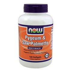 CBD Pygeum & Saw Palmetto 25mg/80mg & Pumpkin Seed Oil Now Foods 120 Softgel