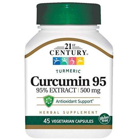 21st Century Curcumin 95 Herbal Supplements,  45 ea