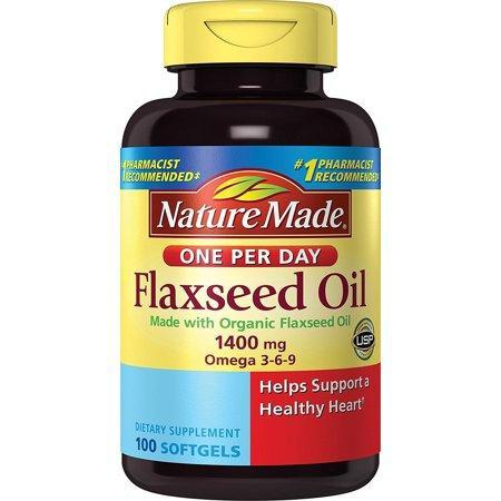 Nature Made Nutritional Products Nature Made  Flaxseed Oil, 100 ea