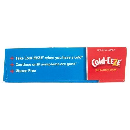 Cold-Eeze Zinc Gluconate Glycine Homeopathic Wild Cherry Lozenges, 18 count