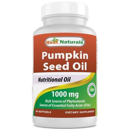 Best Naturals Pumpkin Seed Oil 1000 mg 90 Softgels