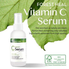 Vitamin C Serum For Face - Dark Spot Corrector with Hyaluronic Acid, Niacinamide - Anti Aging, Wrinkle Repair and Skin Brightening - Forest Heal (60 ml/2.02 fl.oz.)