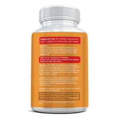 Omega 3 Fish Oil Capsules Burpless Blend (Lemon Flavor)