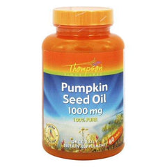 Thompson - Pumpkin Seed Oil 100% Pure 1000 mg. - 60 Softgels