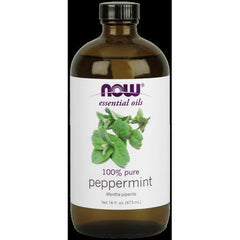 NOW Peppermint Oil, 16 Oz