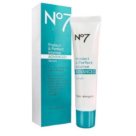 No7 Protect and Perfect Intense Advanced Anti Aging Serum Tube 1 oz