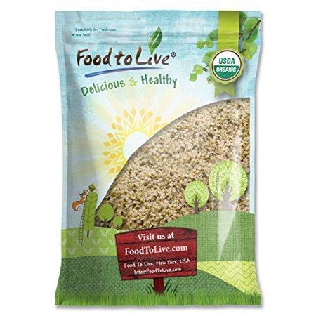 Organic Canadian Hemp Seeds, 8 Pounds - Hulled, Kosher, Non-GMO, Organic, Raw, Vegan - by Food to Live