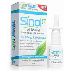 Sinol-M Homeopathic Allergy & Sinus Relief, 0.5 Fl Oz