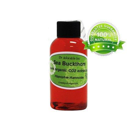 Dr. Adorable - 100% Pure Sea Buckthorn Oil Organic CO2 Extracted Moisturizing Oil For Face Skin Hair Anti Aging - 2 oz