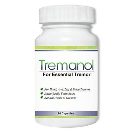 Tremanol – All Natural Essential Tremor Relief Supplement - Provides Long-Term Herbal Relief to Reduce and Soothe Shaky Hands, Arm, Leg, & Voice Tremors