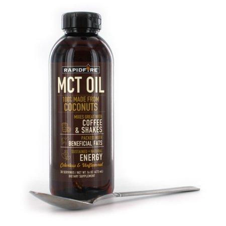 Rapid Fire MCT Oil Dietary Supplement, 16 Fl Oz, 30 Servings