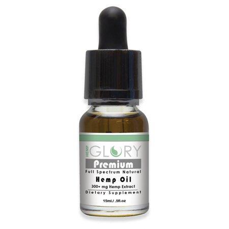 HEMP GLORY PREMIUM 15ML 300MG OIL TINCTURE