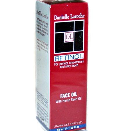 Danielle Laroche Retinol Face Oil with Hemp Seed Oil 1.69 fl oz