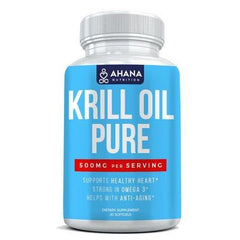 Krill Oil Capsules With Omega-3, EPA, DHA, Astaxanthin & More