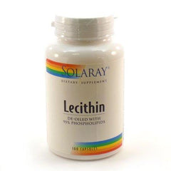 Lecithin Oil Free By Solaray - 100  Capsules